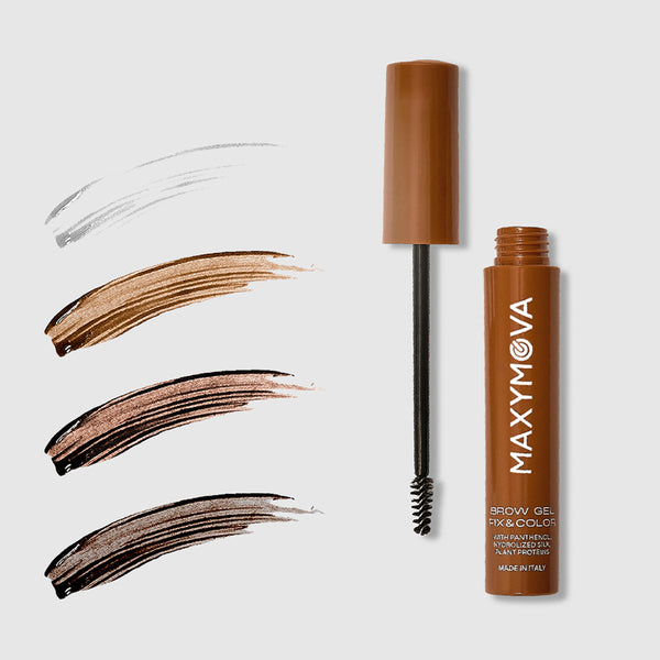 brow styling gel with brush brow lamination aftercare